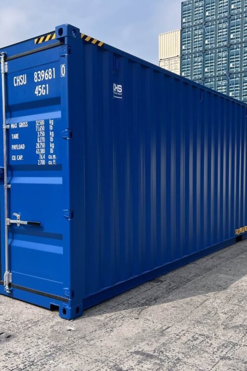 Contenedor High Cube de 40 pies nuevo