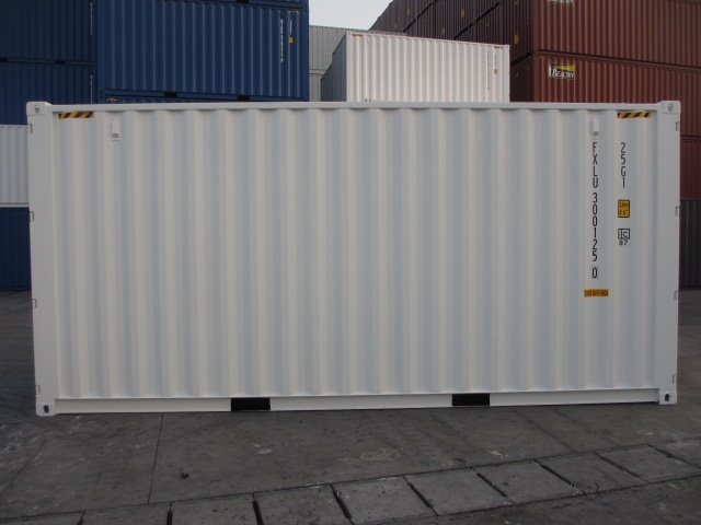 Contenedor túnel High Cube nuevos de 20 pies con doble puerta