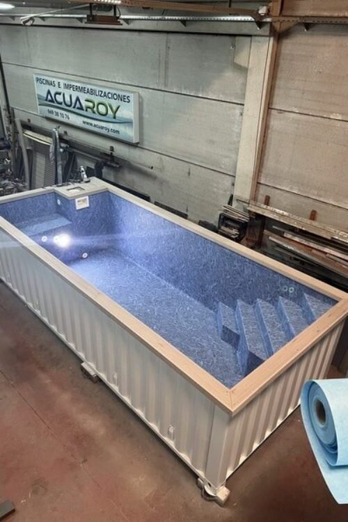 Piscina contenedore de 6 m x 2,44 m