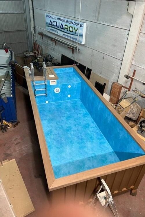Piscina contenedor de 5 m