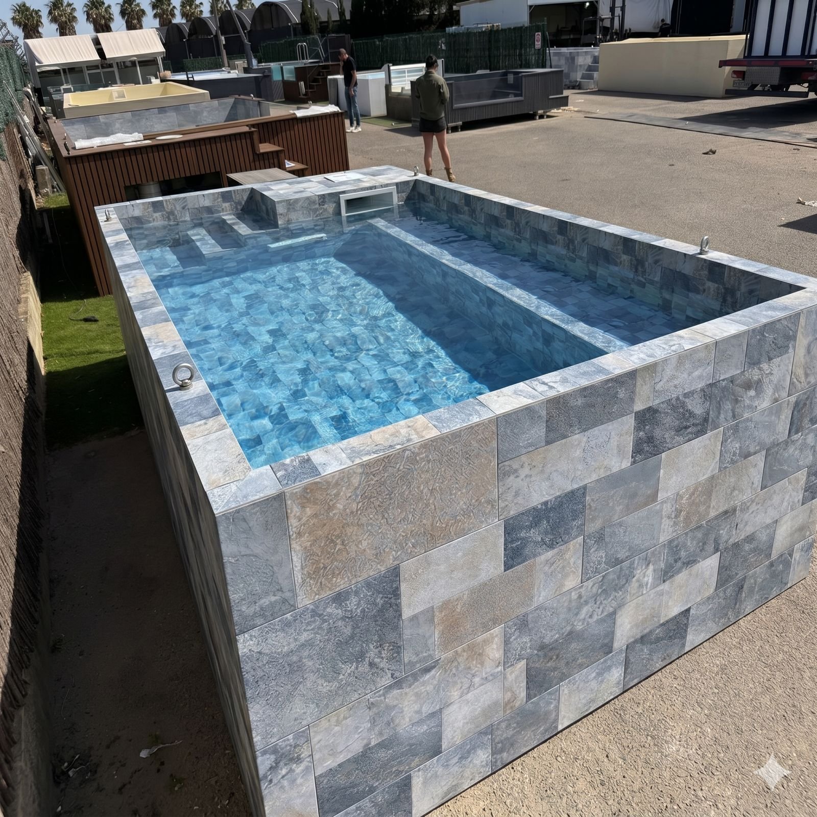 Piscina Elevada SOLPOOL 3,80 x 2,20×1,12 m