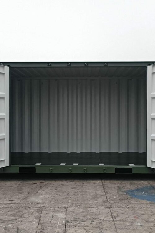 Contenedor de 20 pies con acceso lateral completo