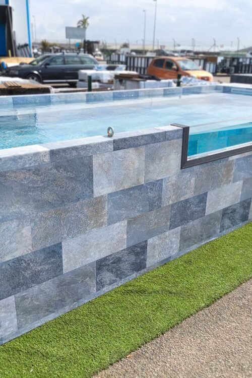 PISCINA ELEVADA LUXURY 7 5,90X2,20 1,12