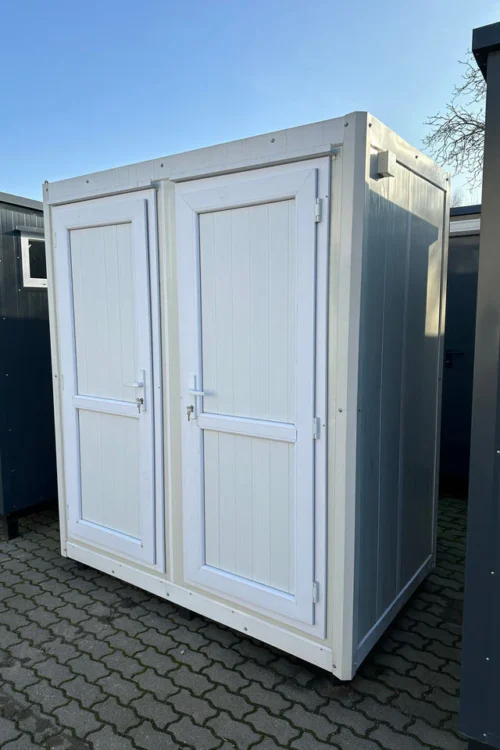 CONTENEDOR SANITARIO 1,30 x 2,05 M CON DUCHA DOBLE