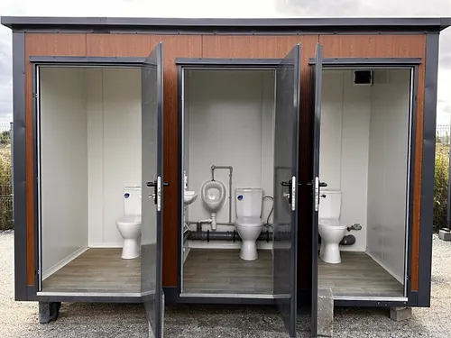 Contenedor Sanitario Tipo Pabellón con Triple Cabina - Imagen 4
