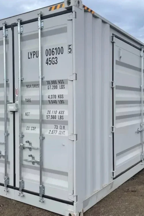 CONTENEDOR MARÍTIMO HIGH-CUBE DE 40′ CON 2 PUERTAS LATERALES